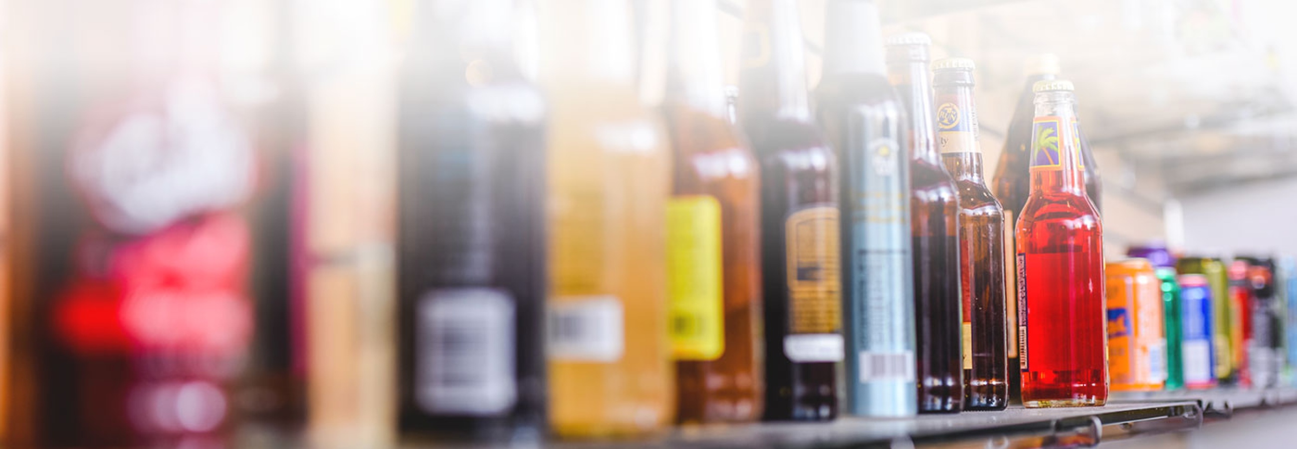 Bottles on Shelf - Beverage Formulation and Development