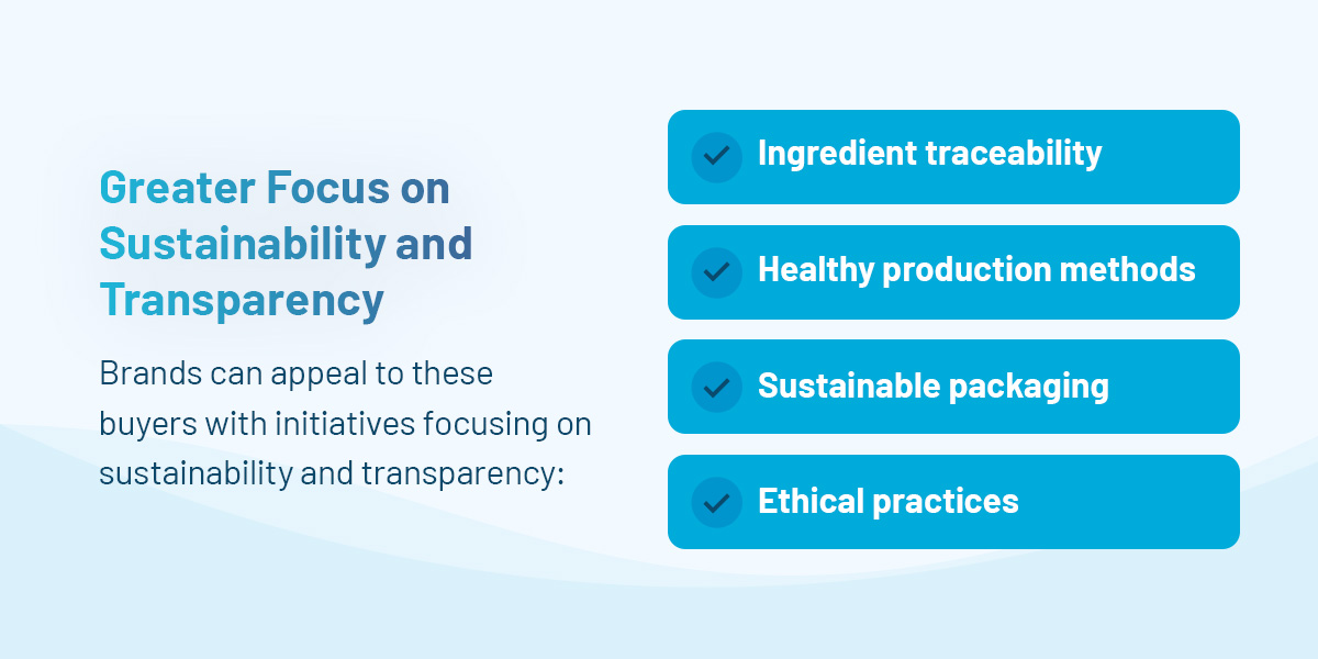 Greater Focus on Sustainability and Transparency