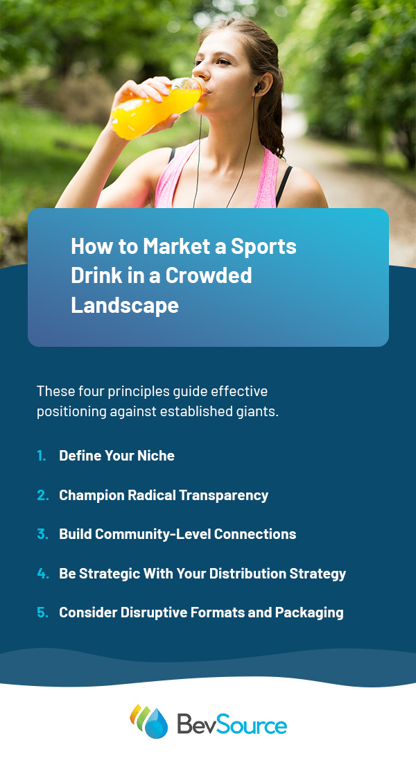 How to Market a Sports Drink in a Crowded Landscape