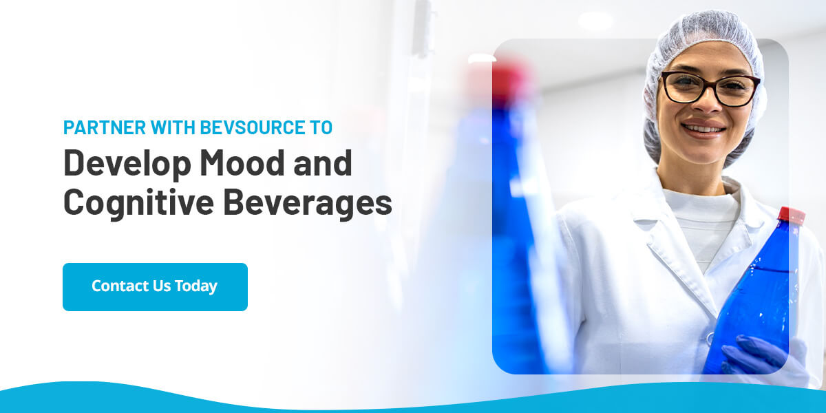 Partner With BevSource to Develop Mood and Cognitive Beverages